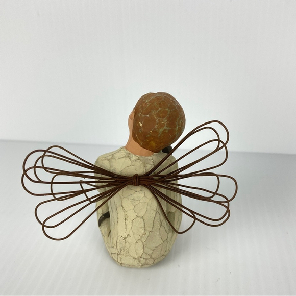 Willow Tree Angel of Comfort and Dog Figurine Susan Lordi 2001 - Picture 3 of 7